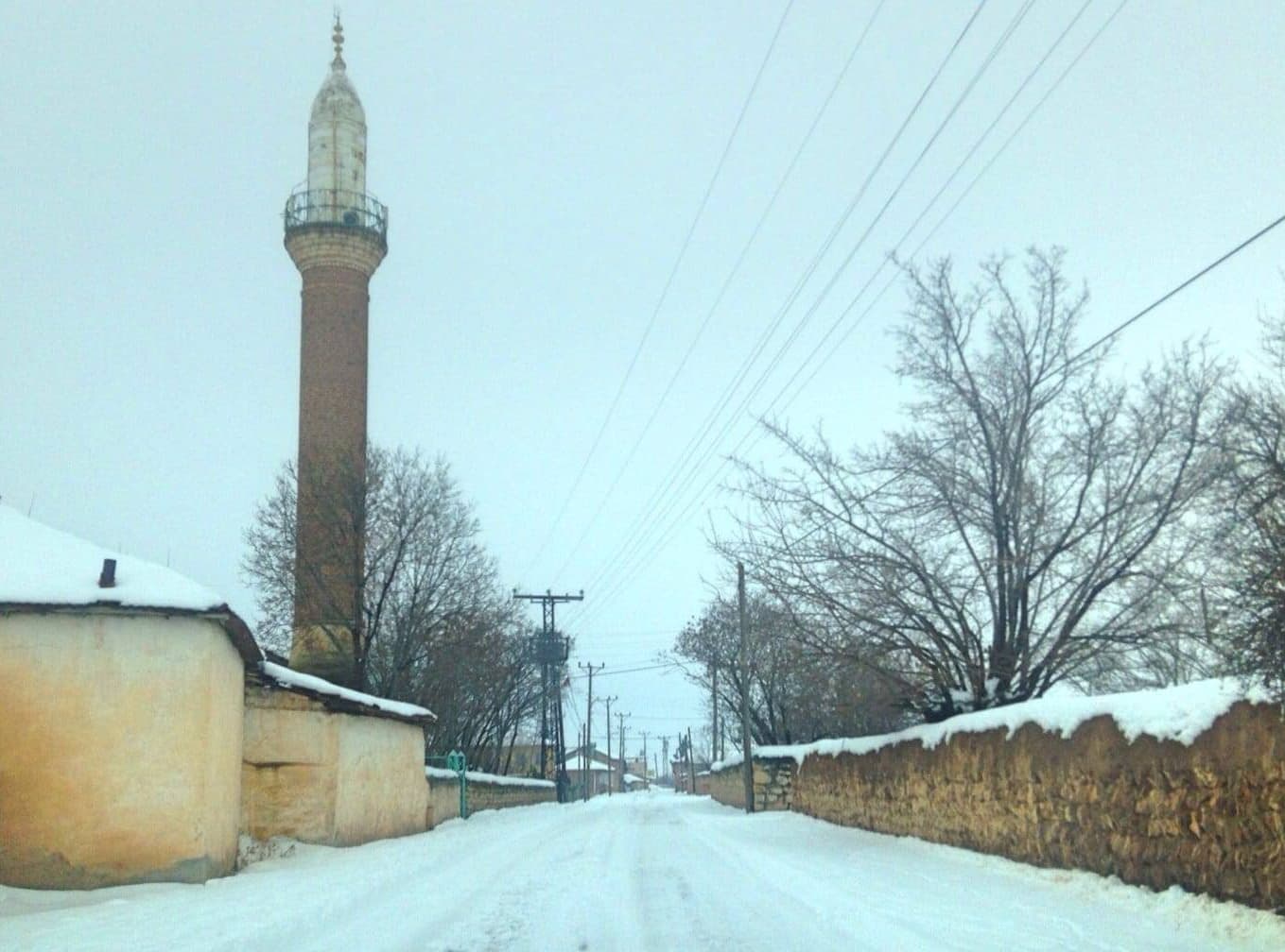 Hamideyede kış